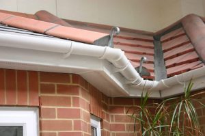 guttering-installed-onto-a-building-picture-1205×800 L E Pickles and Son York Roofer and Builder